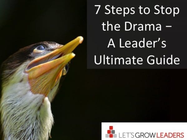 7 Steps to Stop Workplace Drama – A Leader’s Ultimate Guide