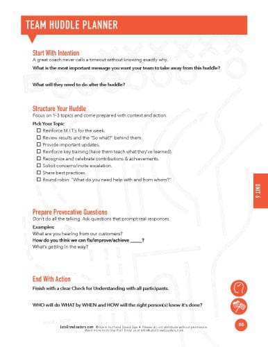 effective team meetings